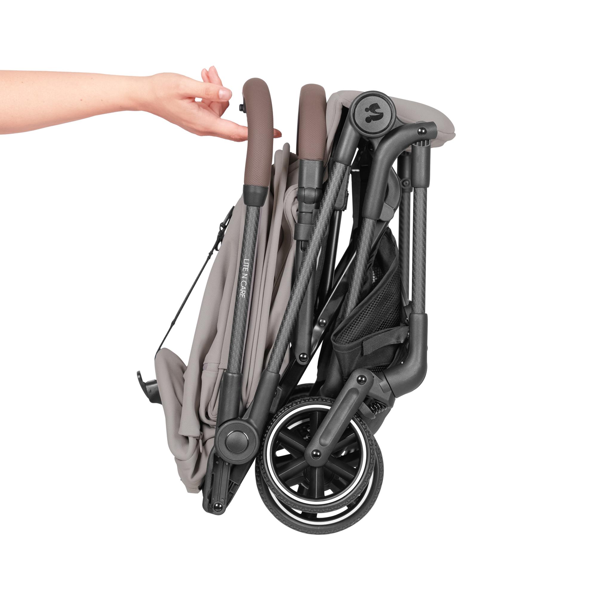 Carrinho de Passeio de Carbono Ultraligeiro Lite N Care Castanho-claro-16