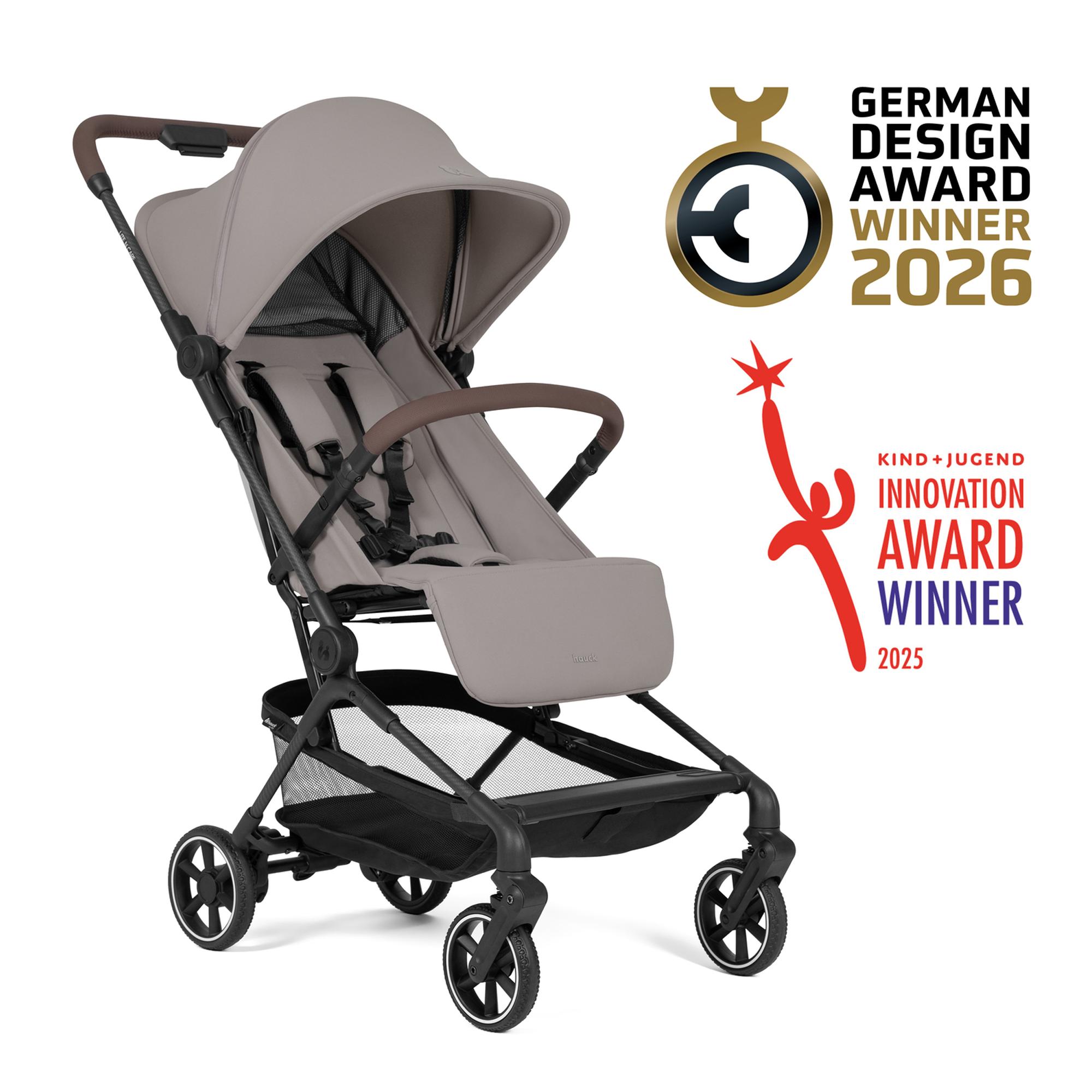 Carrinho de Passeio de Carbono Ultraligeiro Lite N Care Castanho-claro-18