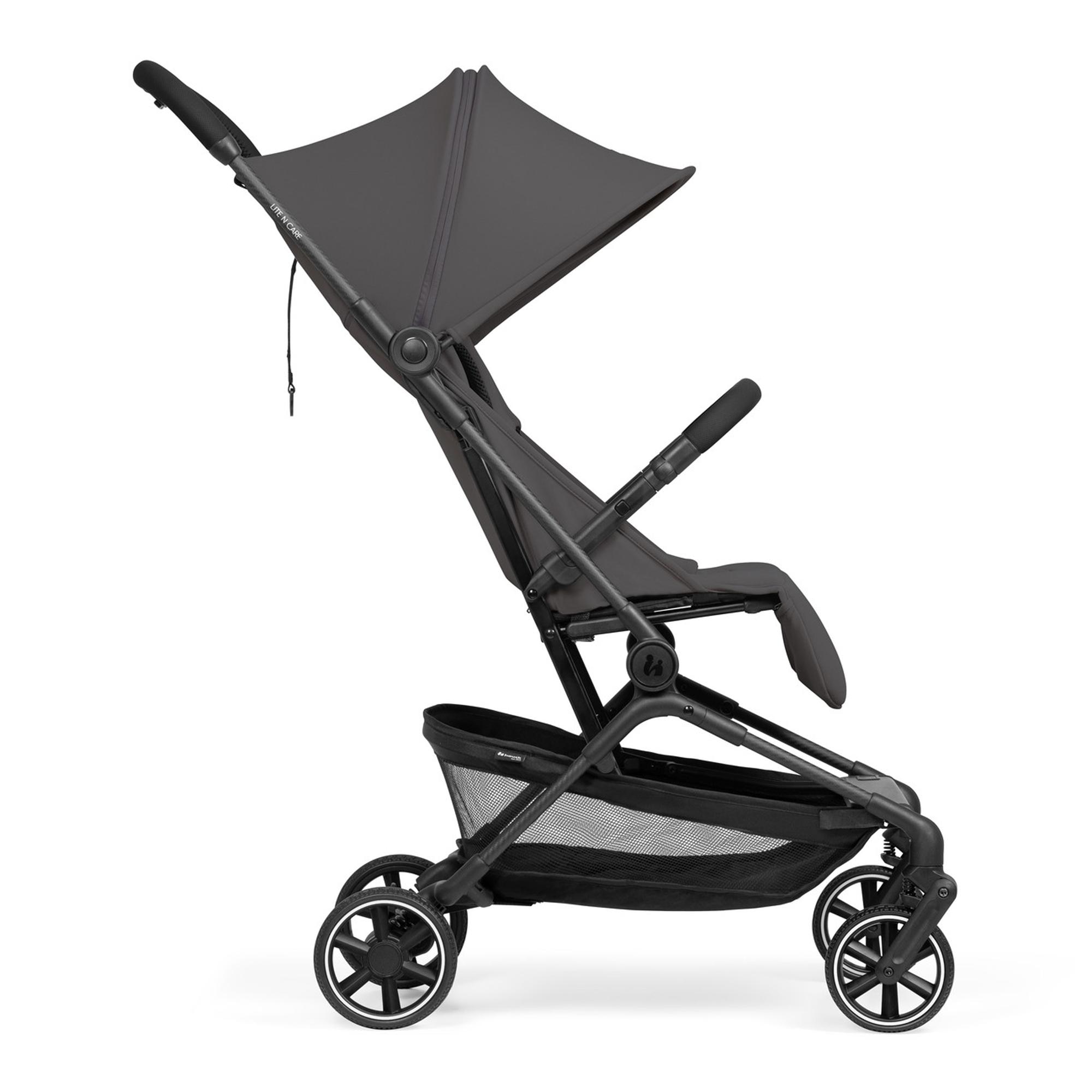 Silla de Paseo Ultraligera Cabina Avión Hauck Lite N Care - Gris oscuro Gris oscuro-3