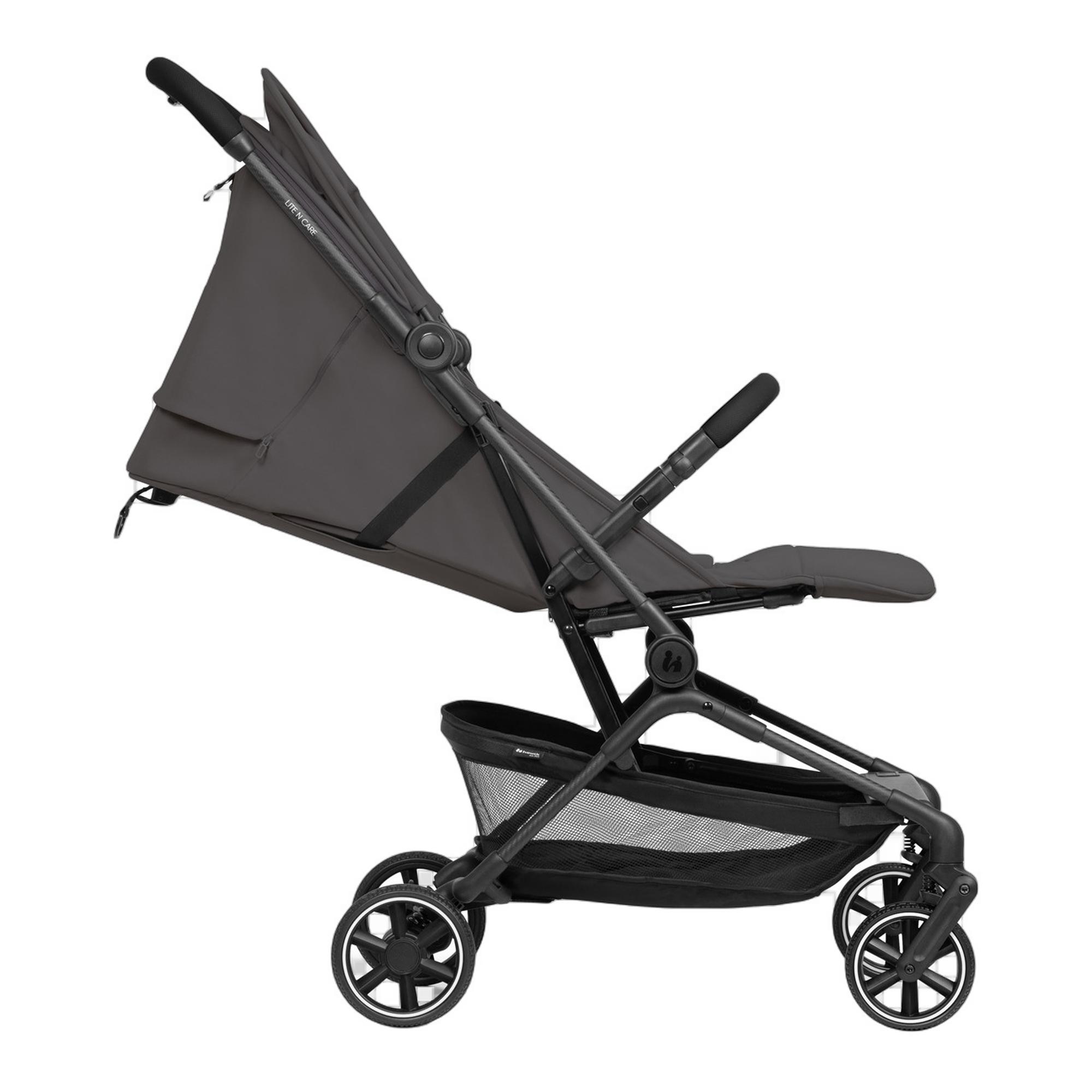 Silla de Paseo Ultraligera Cabina Avión Hauck Lite N Care - Gris oscuro Gris oscuro-10