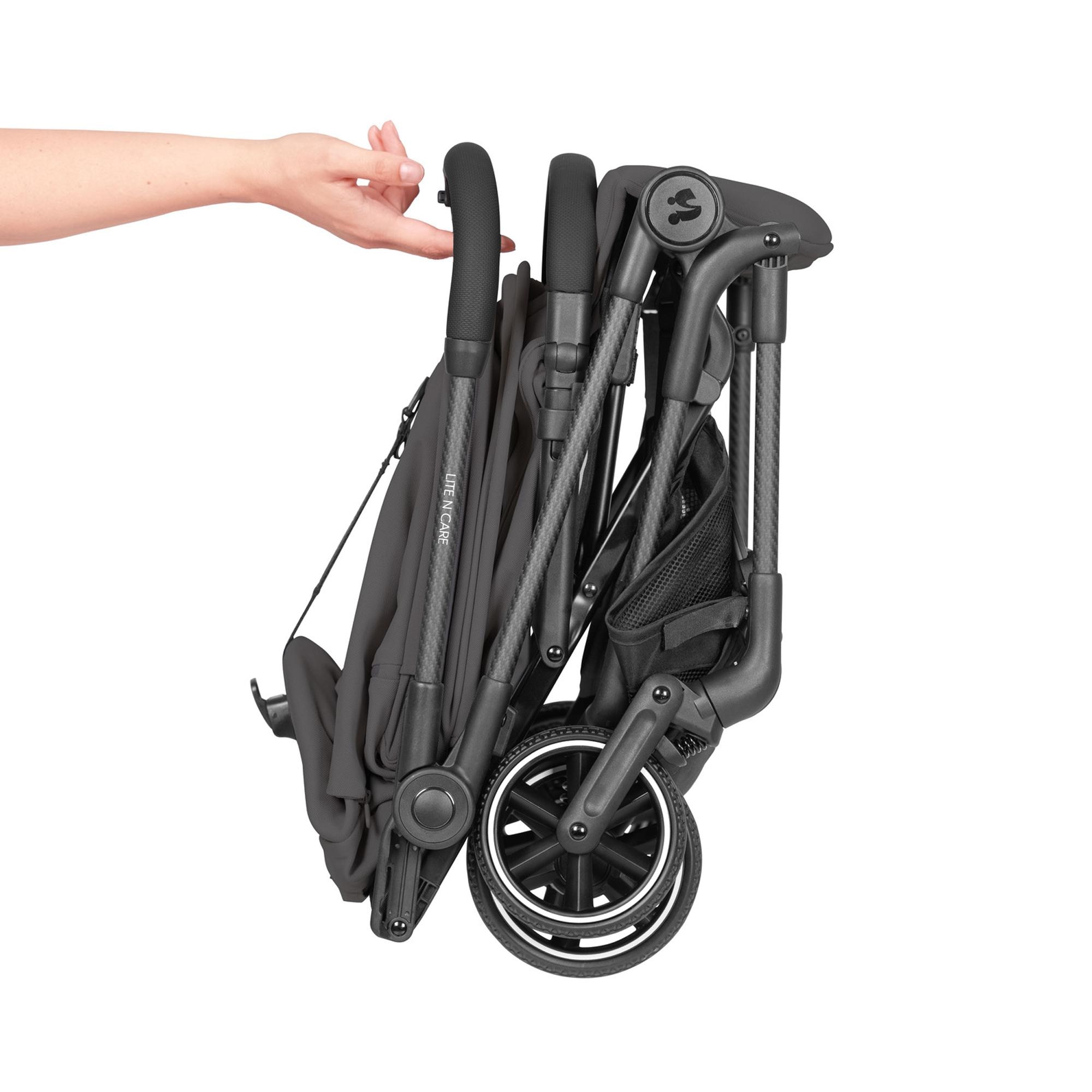 Silla de Paseo Ultraligera Cabina Avión Hauck Lite N Care - Gris oscuro Gris oscuro-16