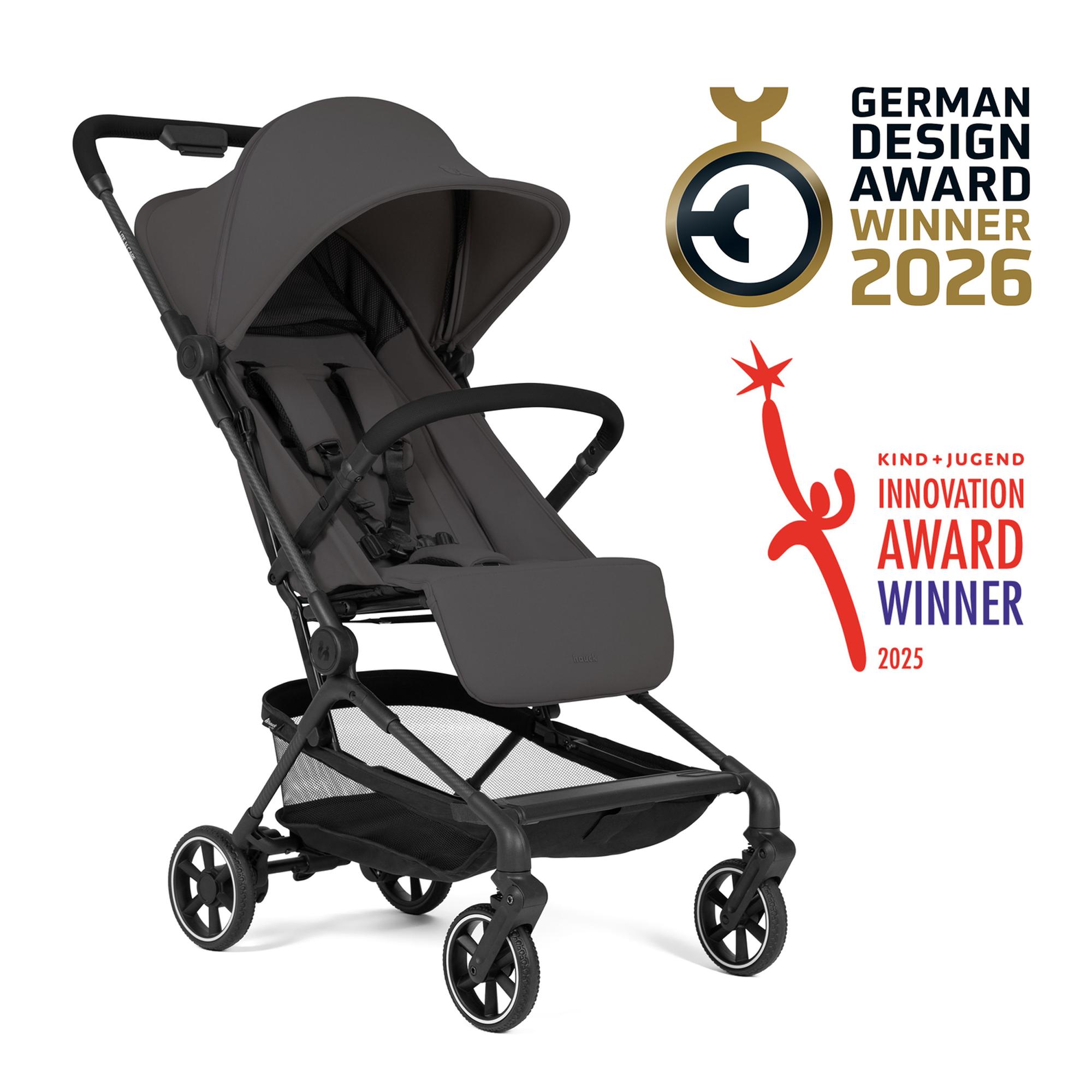 Silla de Paseo Ultraligera Cabina Avión Hauck Lite N Care - Gris oscuro Gris oscuro-18