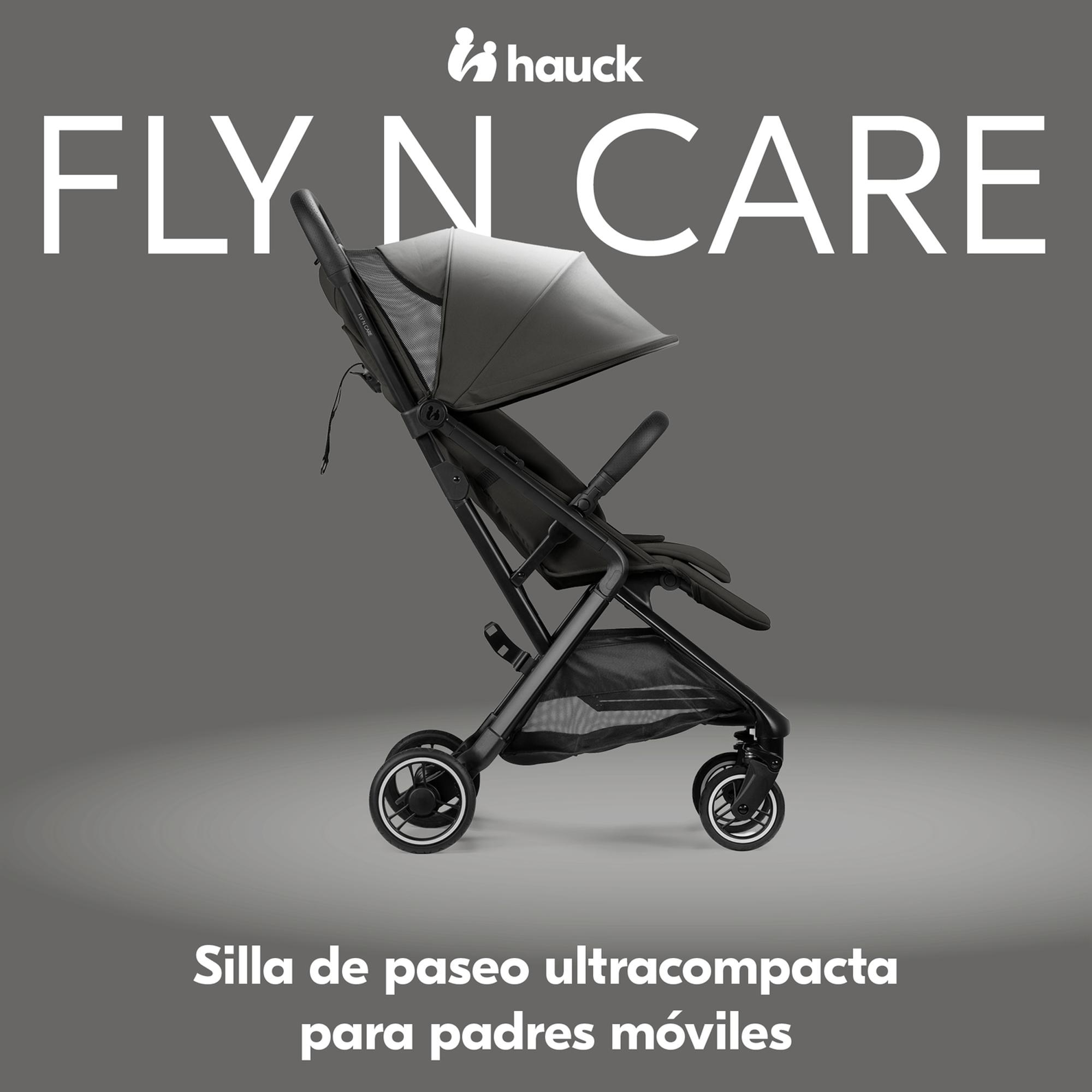 Silla de Paseo Compacta Cabina Avión Hauck Fly N Care - Negro Negro-3