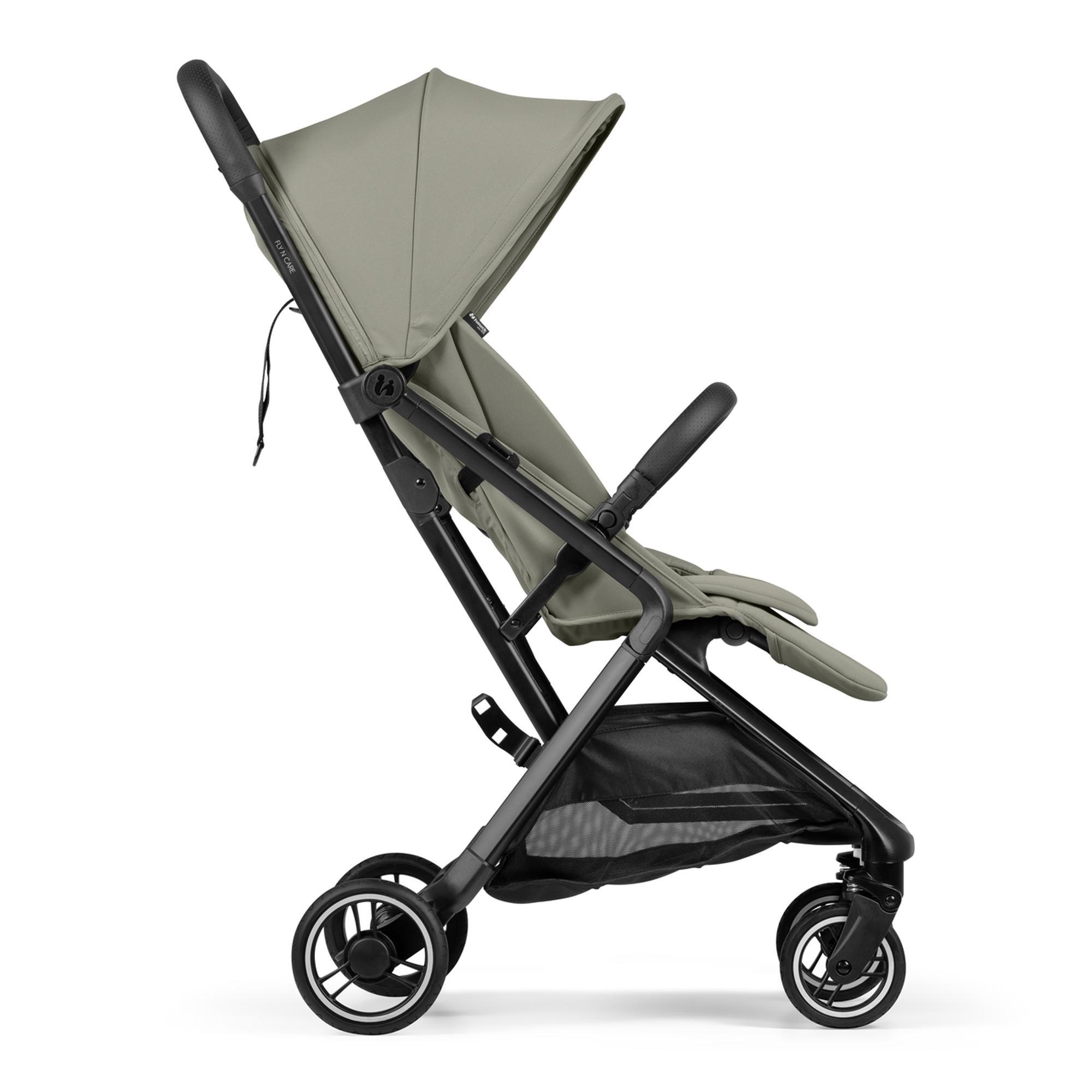 Carrinho de Passeio de Viagem Fly N Care Verde-militar-2