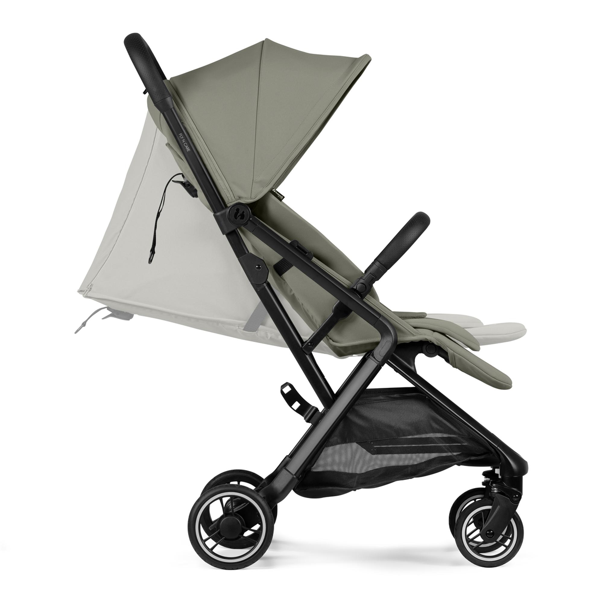 Carrinho de Passeio de Viagem Fly N Care Verde-militar-9