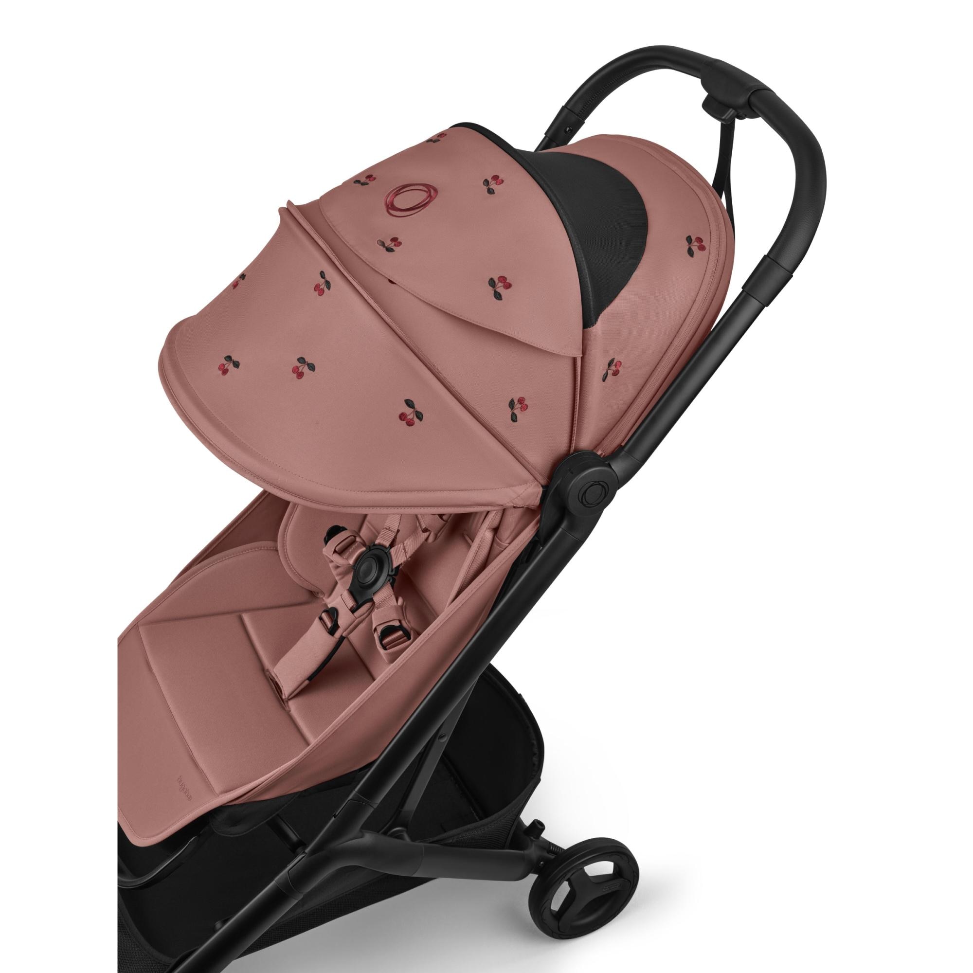 Carrinho de Passeio Bugaboo Butterfly 2 x Konges SlØjd Rosa-6