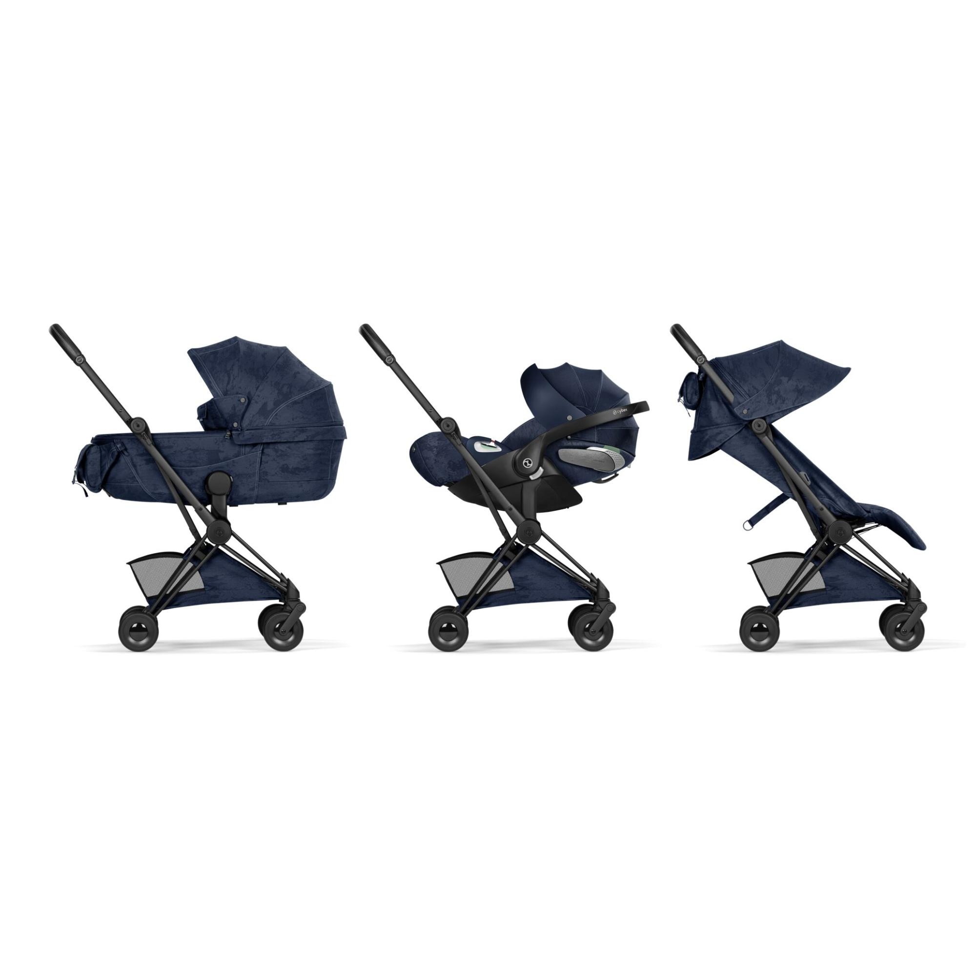 Silla de paseo CYBEX COYA Rebellious Luxury Denim Denim-8