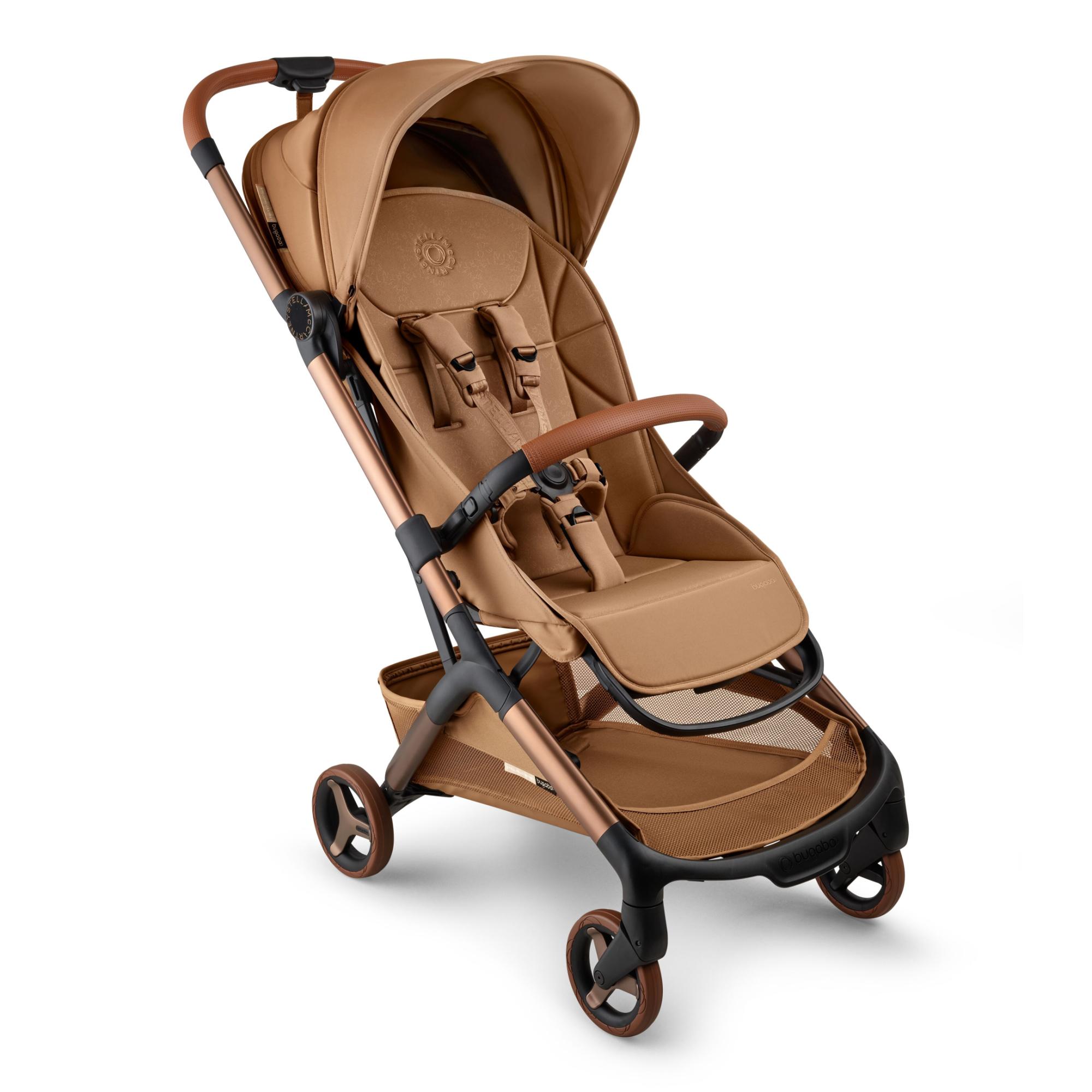 Imagem 0 de Carrinho de passeio ultracompacto Bugaboo x Stella McCartney Butterfly 2 Tobacco Brown.