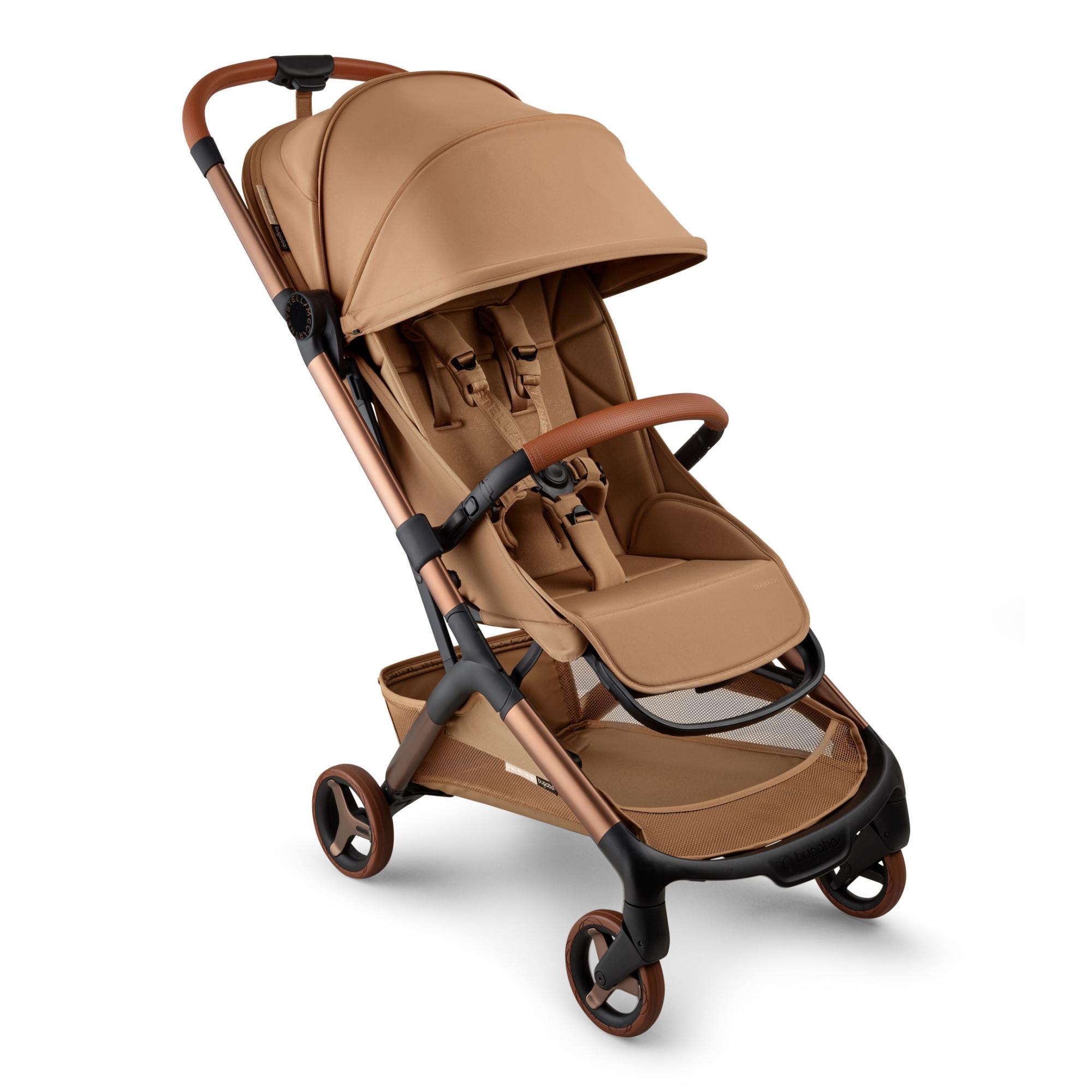 Carrinho de passeio ultracompacto Bugaboo x Stella McCartney Butterfly 2 Tobacco Brown. Castanho-2