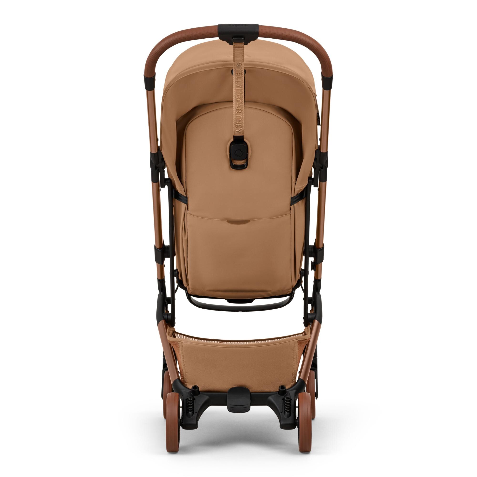 Carrinho de passeio ultracompacto Bugaboo x Stella McCartney Butterfly 2 Tobacco Brown. Castanho-4