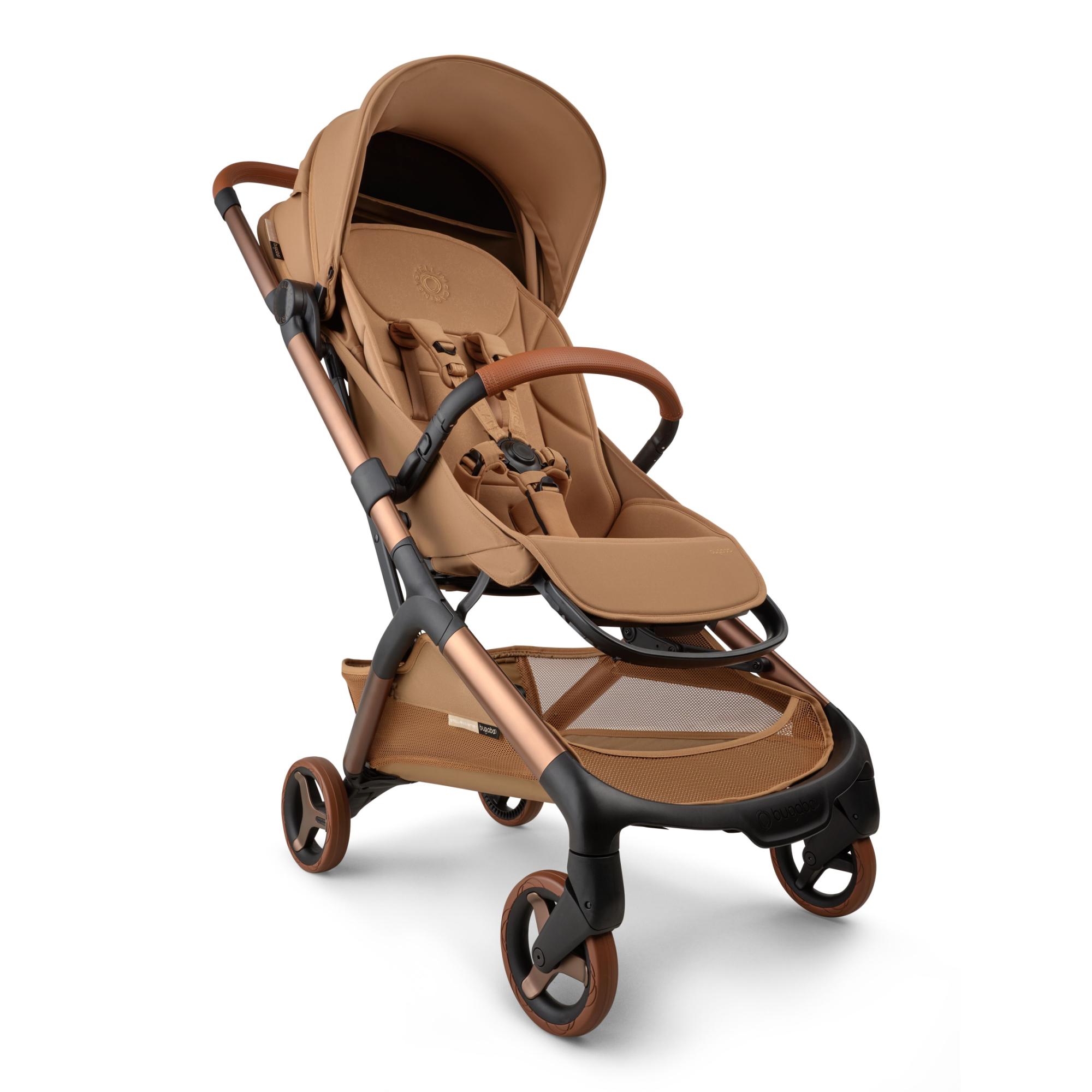 Carrinho de passeio ultracompacto Bugaboo x Stella McCartney Butterfly 2 Tobacco Brown. Castanho-5