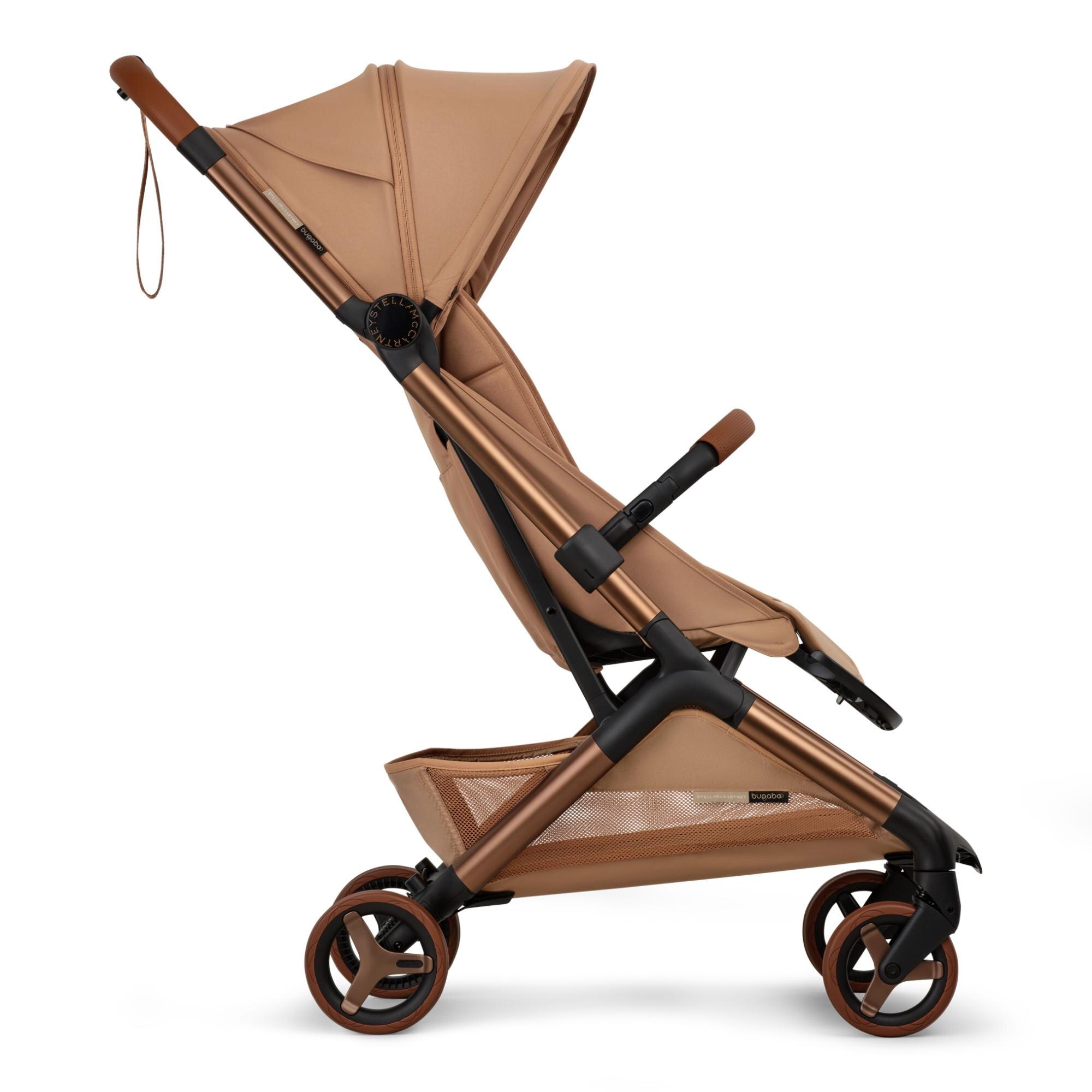 Carrinho de passeio ultracompacto Bugaboo x Stella McCartney Butterfly 2 Tobacco Brown. Castanho-8