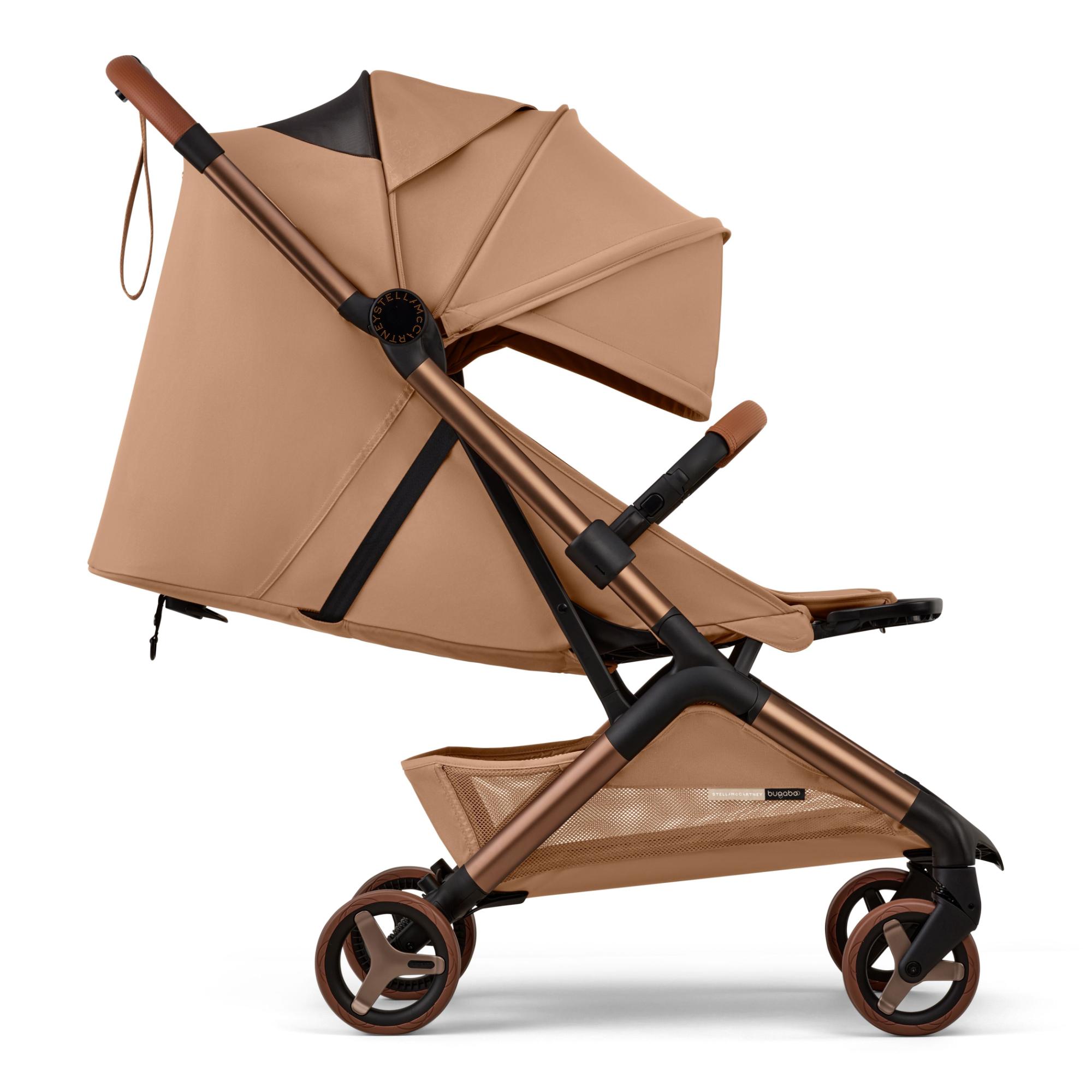Carrinho de passeio ultracompacto Bugaboo x Stella McCartney Butterfly 2 Tobacco Brown. Castanho-11
