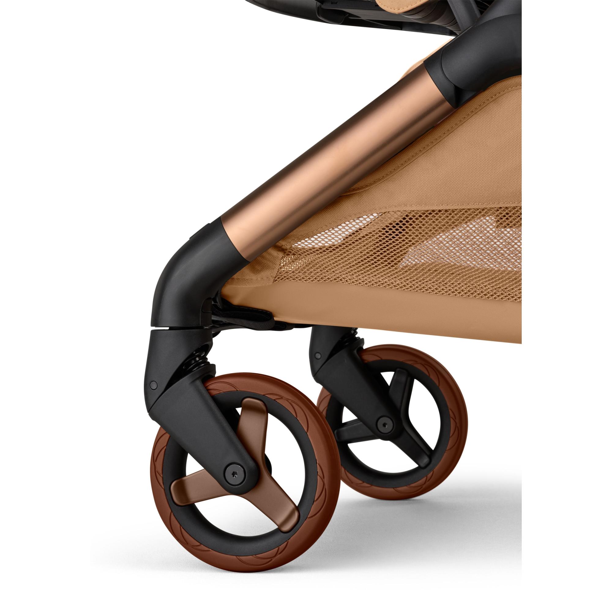 Carrinho de passeio ultracompacto Bugaboo x Stella McCartney Butterfly 2 Tobacco Brown. Castanho-16