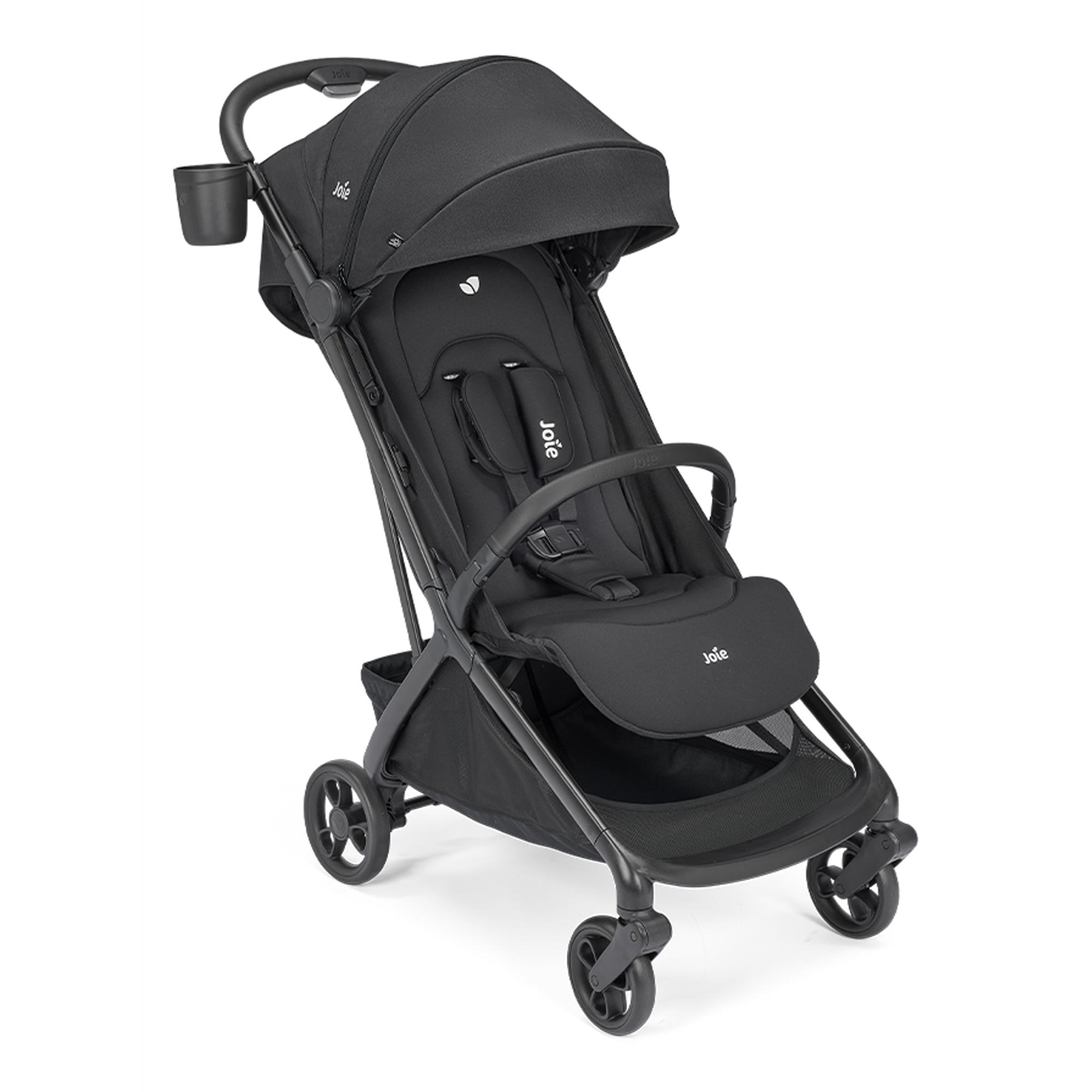 Silla de paseo ligera Joie Porto (Nacimiento-22kg) - Negro Negro-1