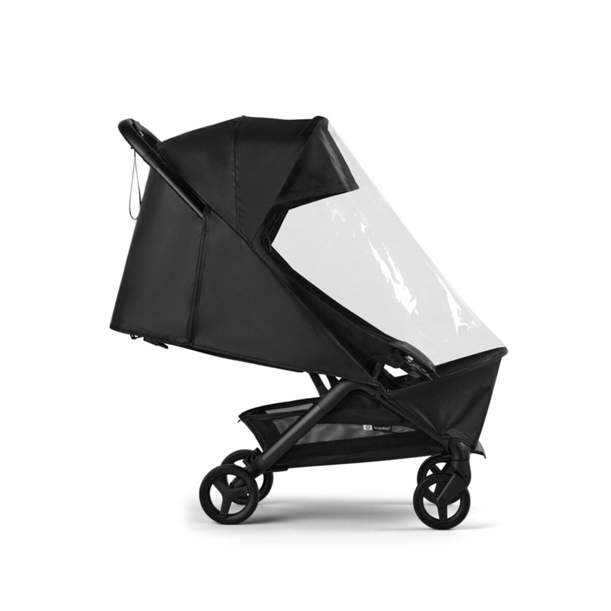 Silla de paseo beige, barra de seguridad y cubierta para la lluvia Bugaboo Butterfly 2 Beige-3