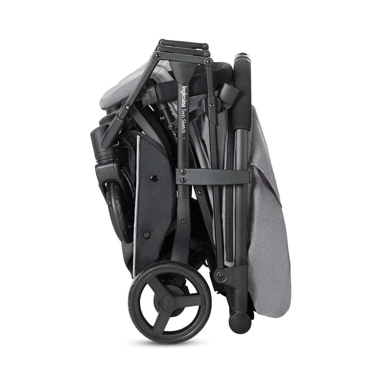 Silla de paseo Gemelar Inglesina Twin Sketch - Gris Gris-2