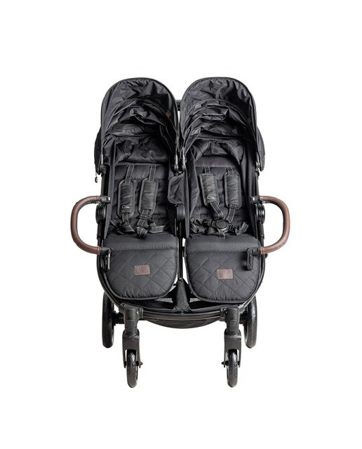 Silla de paseo gemelar Niu Vent Twin + - Negro Negro-5