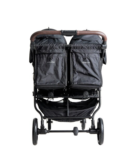Silla de paseo gemelar Niu Vent Twin + - Negro Negro-8