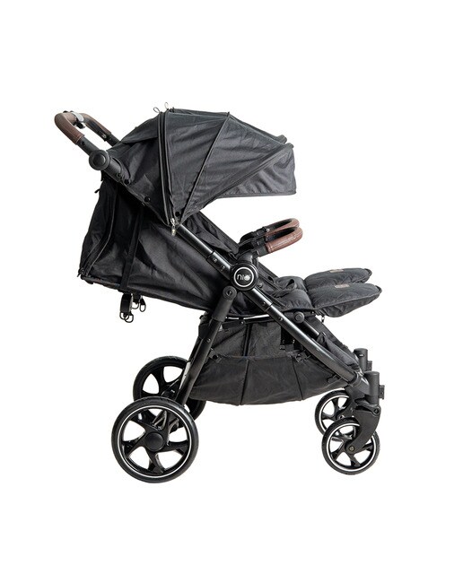 Silla de paseo gemelar Niu Vent Twin + - Negro Negro-10