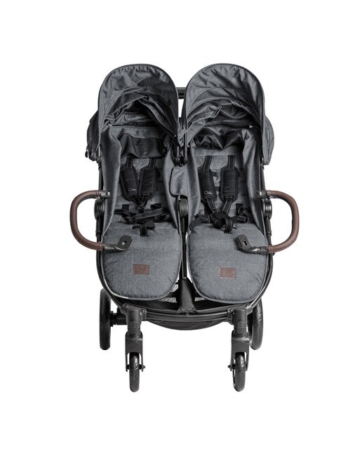 Silla de paseo gemelar Niu Vent Twin + - Gris claro Gris claro-7