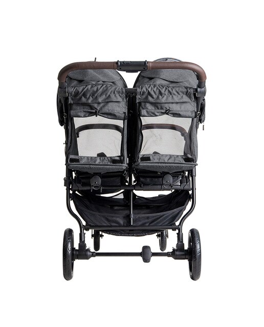 Silla de paseo gemelar Niu Vent Twin + - Gris claro Gris claro-13