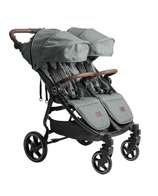 Carrinho de Passeio para Gémeos Vent Twin + Verde-claro-2
