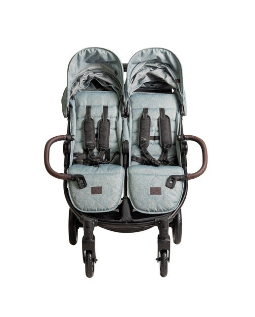 Carrinho de Passeio para Gémeos Vent Twin + Verde-claro-6