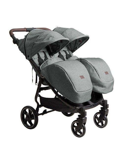 Carrinho de Passeio para Gémeos Vent Twin + Verde-claro-13