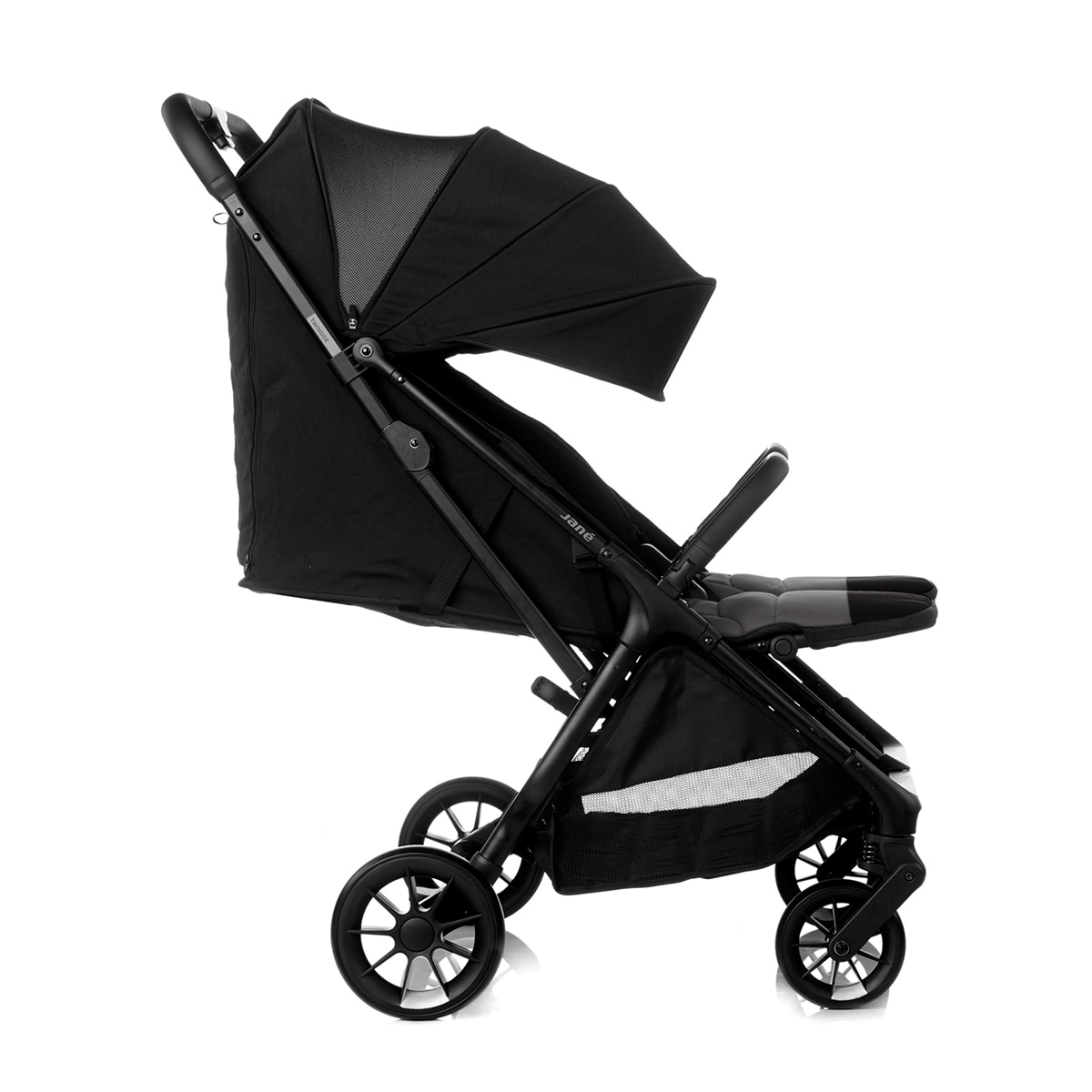Carrinho de Bebé para Gémeos Twinside Preto-3