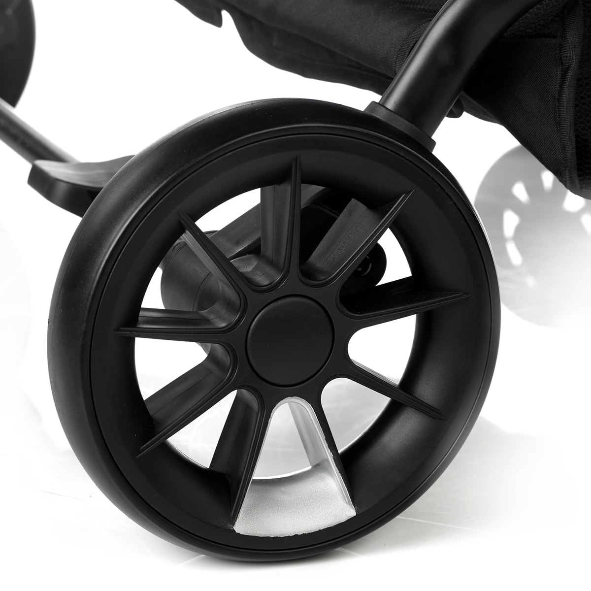 Carrinho de Bebé para Gémeos Twinside Preto-5