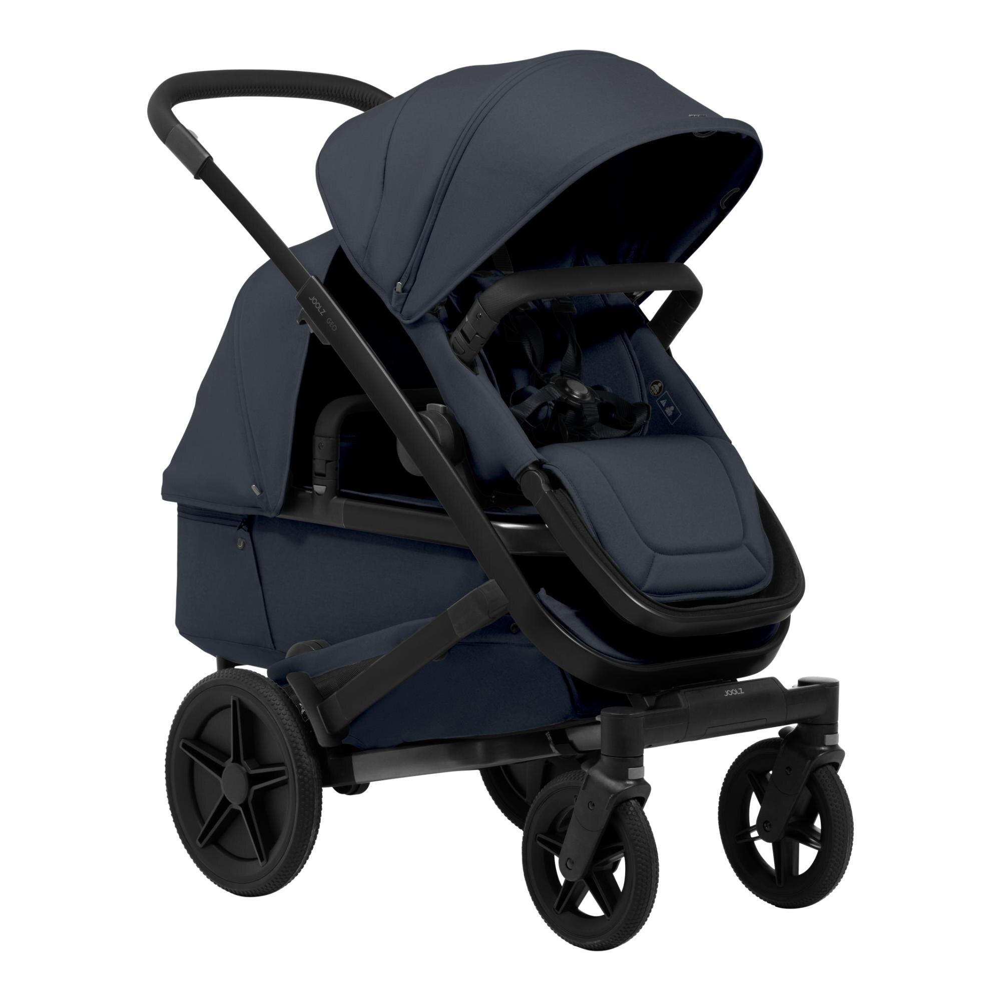 Carrinho de Passeio Gemelar Joolz Geo5 Azul-marinho-2