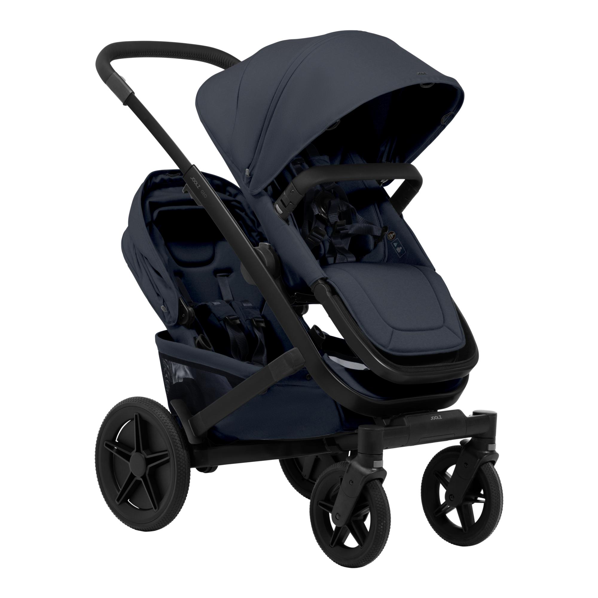 Carrinho de Passeio Gemelar Joolz Geo5 Azul-marinho-3