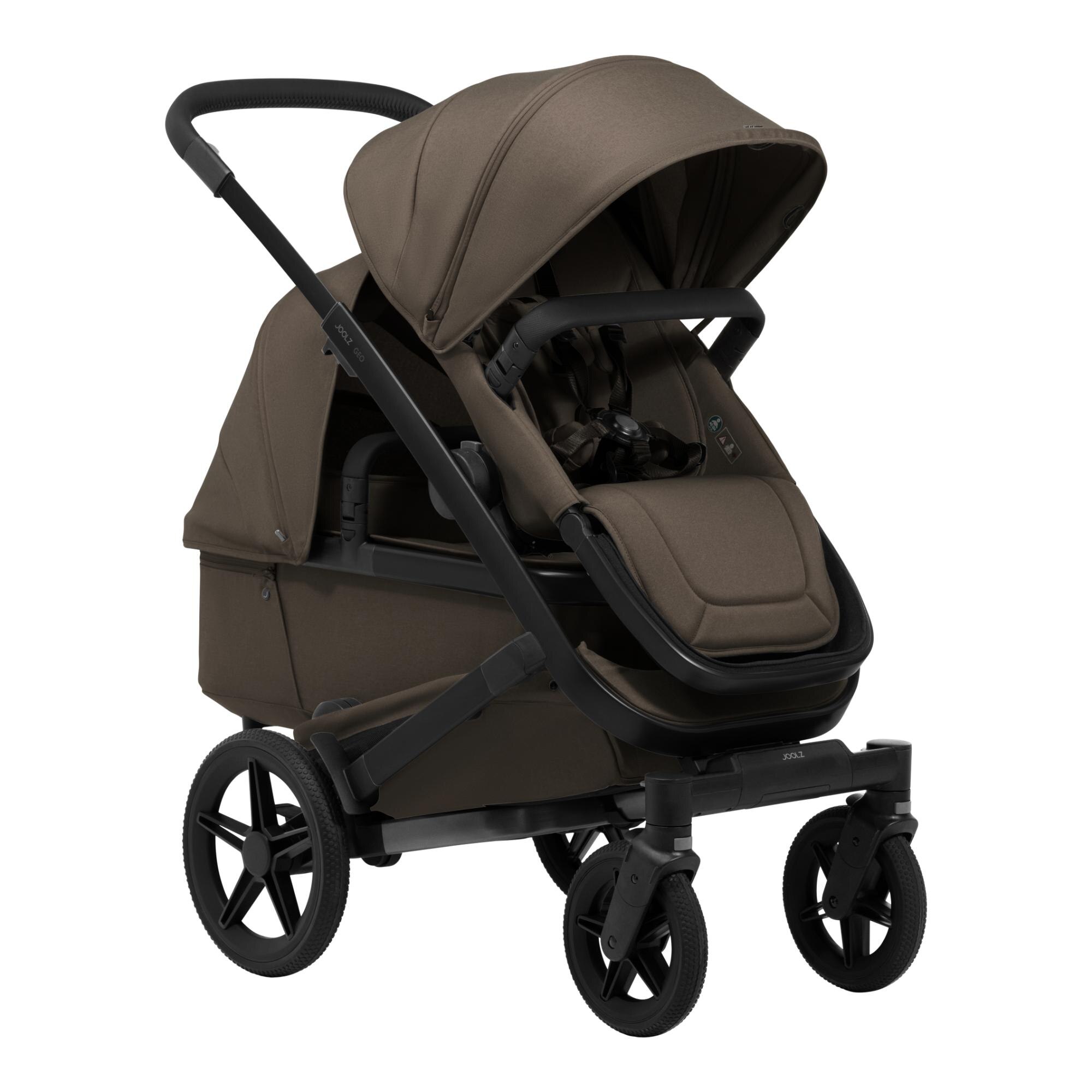 Carrinho de Passeio Gemelar Joolz Geo5 Castanho-escuro-2