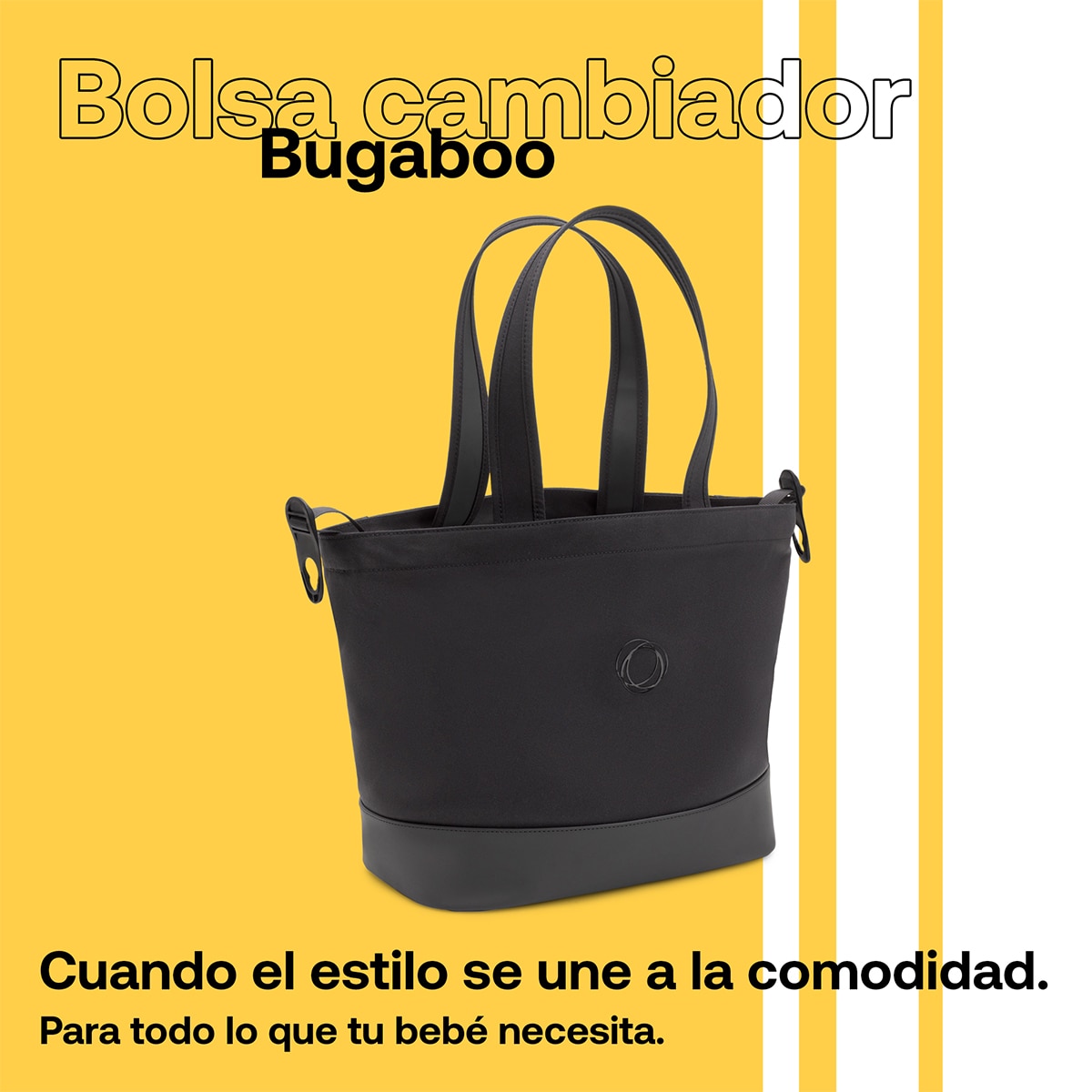 Bolso cambiador Bugaboo - Gris oscuro Negro-5