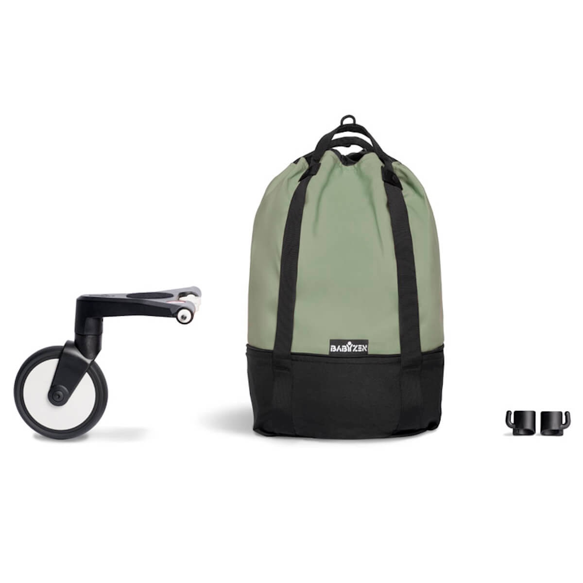 Mala Yoyo Bag para Carrinho de Passeio Verde Azeitona-1