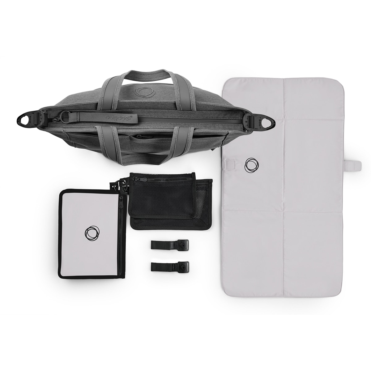 Mala de Passeio Cinzento-5