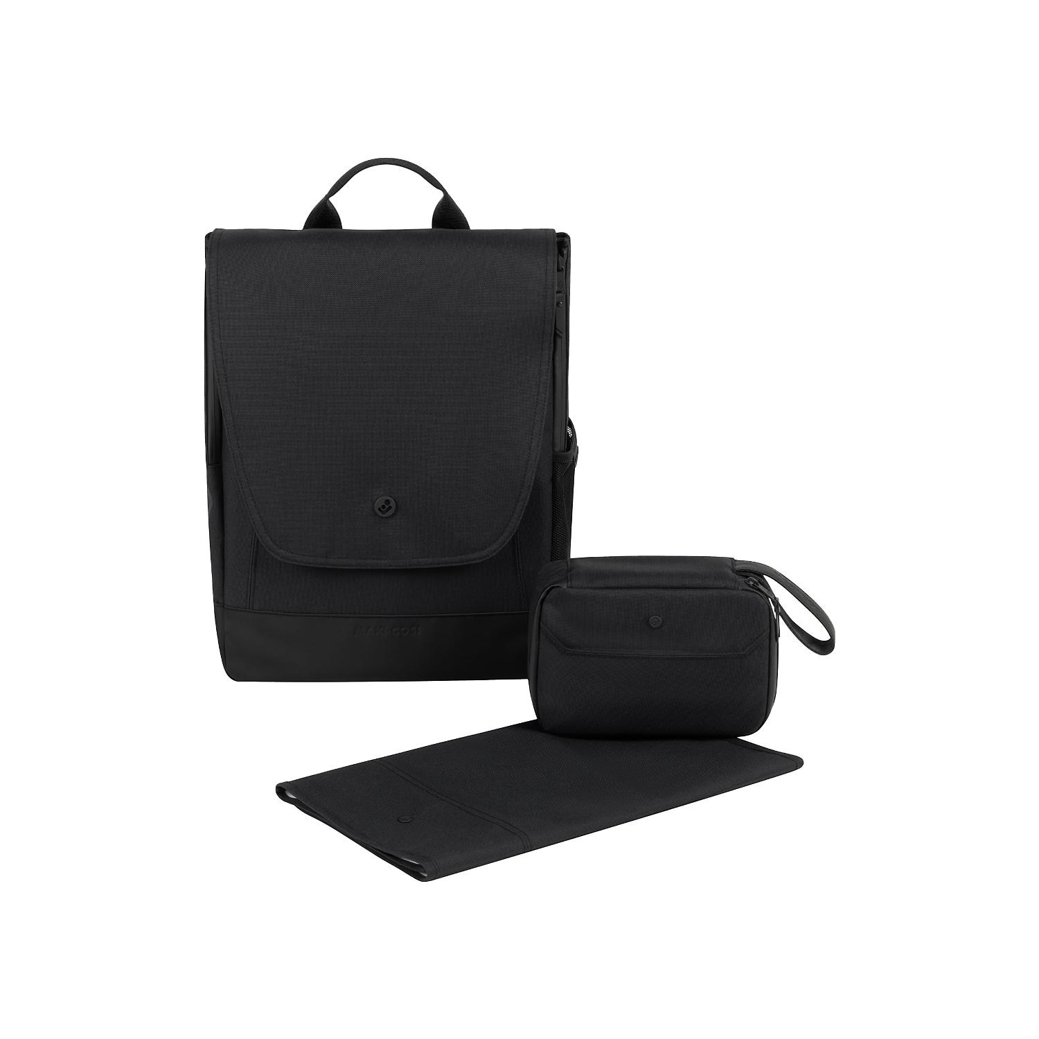 Bolso Cambiador MC CHANGING BACKPACK. 19,5 litros capacidad, 0-4 años - Negro Negro-3