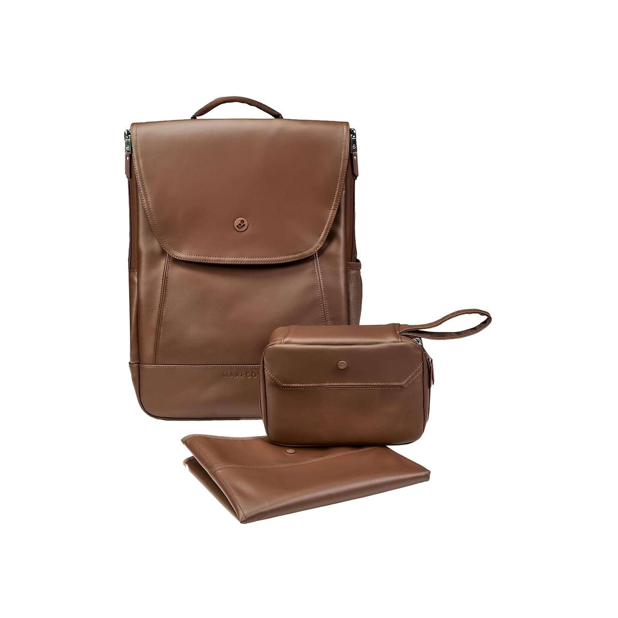 Mala Muda-Fraldas Maxi-Cosi Changing Backpack. Capacidade de 19,5 litros, 0-4 anos Grená-4