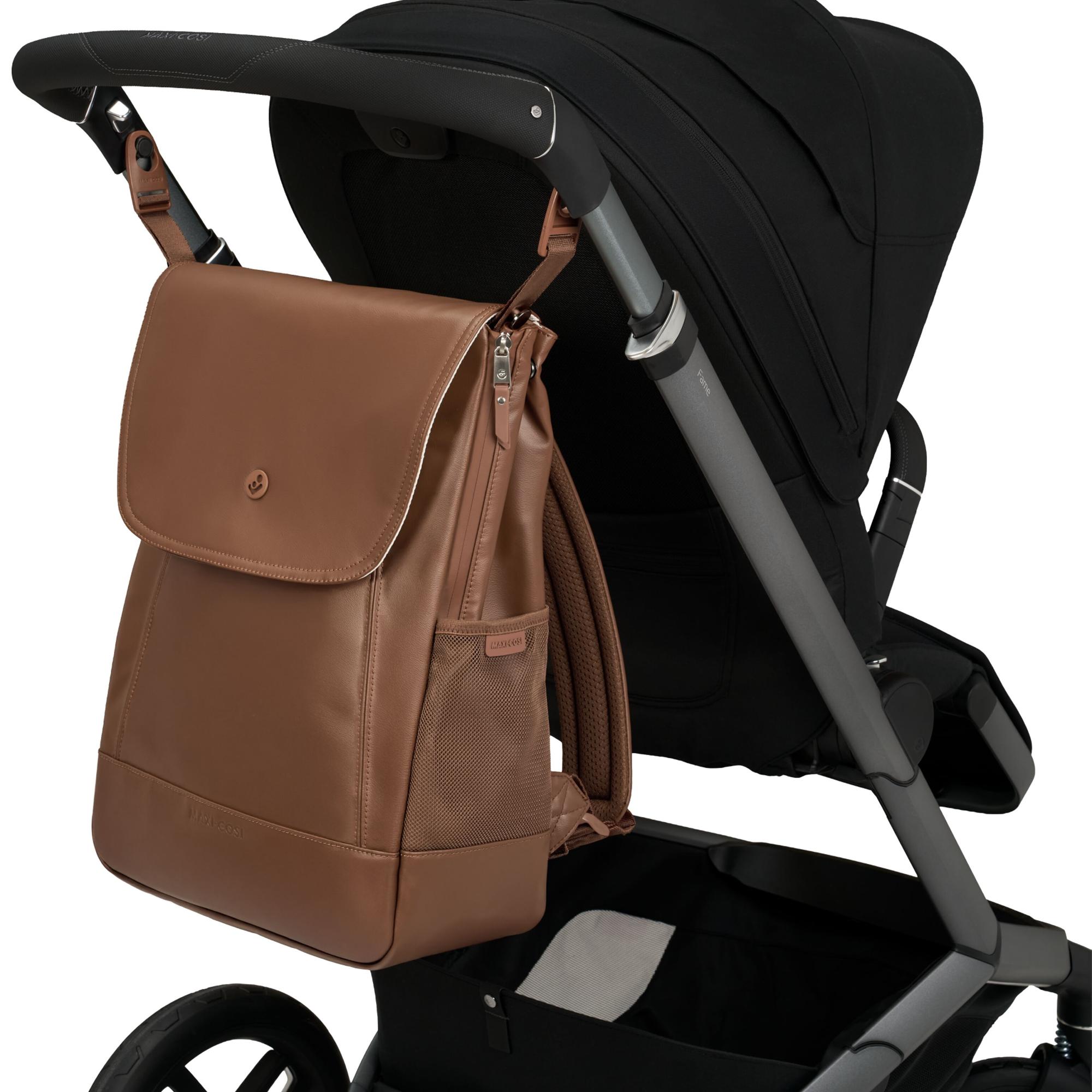 Mala Muda-Fraldas Maxi-Cosi Changing Backpack. Capacidade de 19,5 litros, 0-4 anos Grená-8