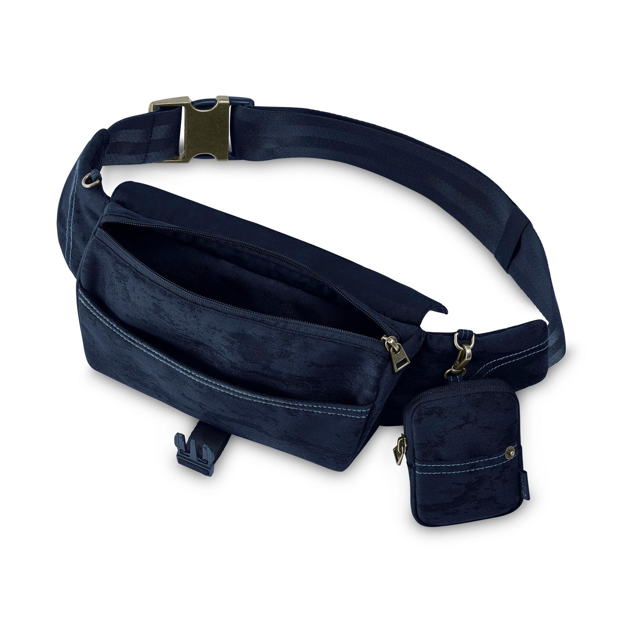 Mala Tipo Bolsa de Cintura Belt Bag Rebellious Luxury Azul-escuro-3