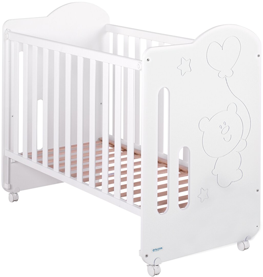 Berço com Opção de Co-sleeping Globito - 120x60 cm Branco-1
