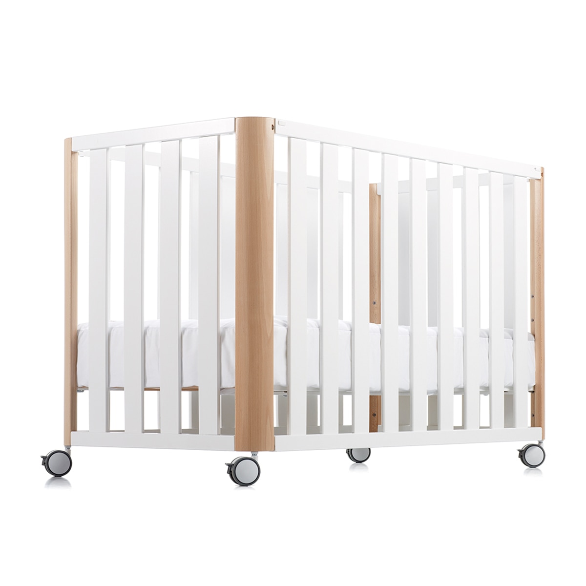 Cotinfant - Cuna de colecho (60 x 120 cm.) Cotinfant Doco Sleeping blanco-natural.