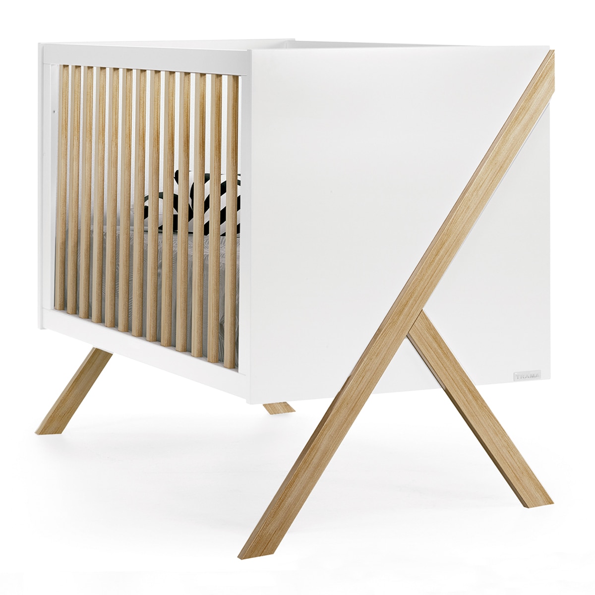 Berço Artech de Faia - Branco Mate Branco-1
