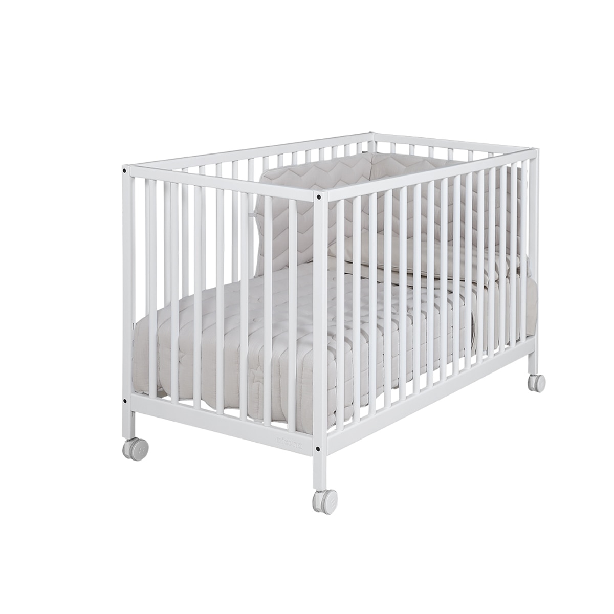 Berço com Opção de Co-sleeping Mountain - 120x60 cm Branco-3