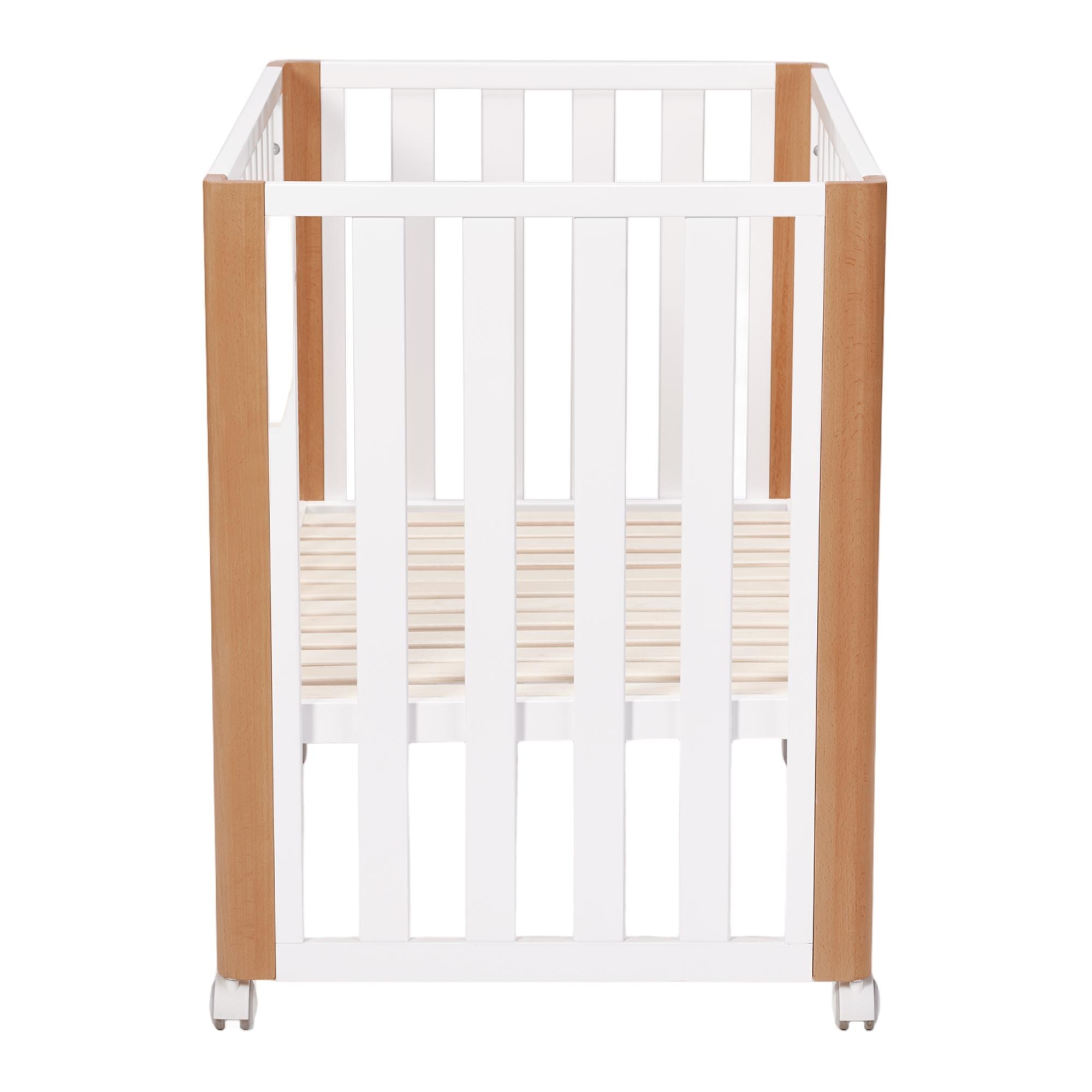 Cuna convertible (60 x 120 cm.) Kinderkraft Koya 4 en 1 multifuncional blanco/madera - Blanco / Madera Blanco / Madera-11