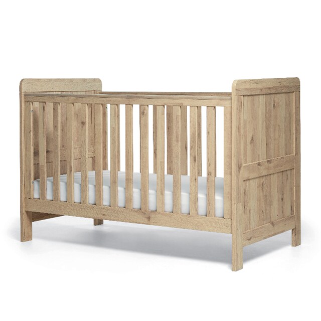 Maxi Cuna / Cama Atlas Roble Claro- Mamas and Papas