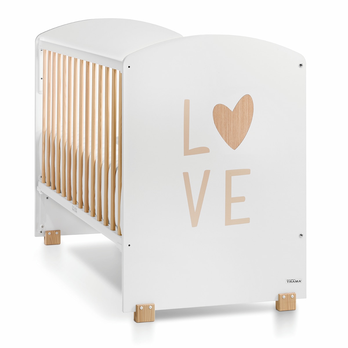 Berço Love - Branco Mate Tola Branco-1
