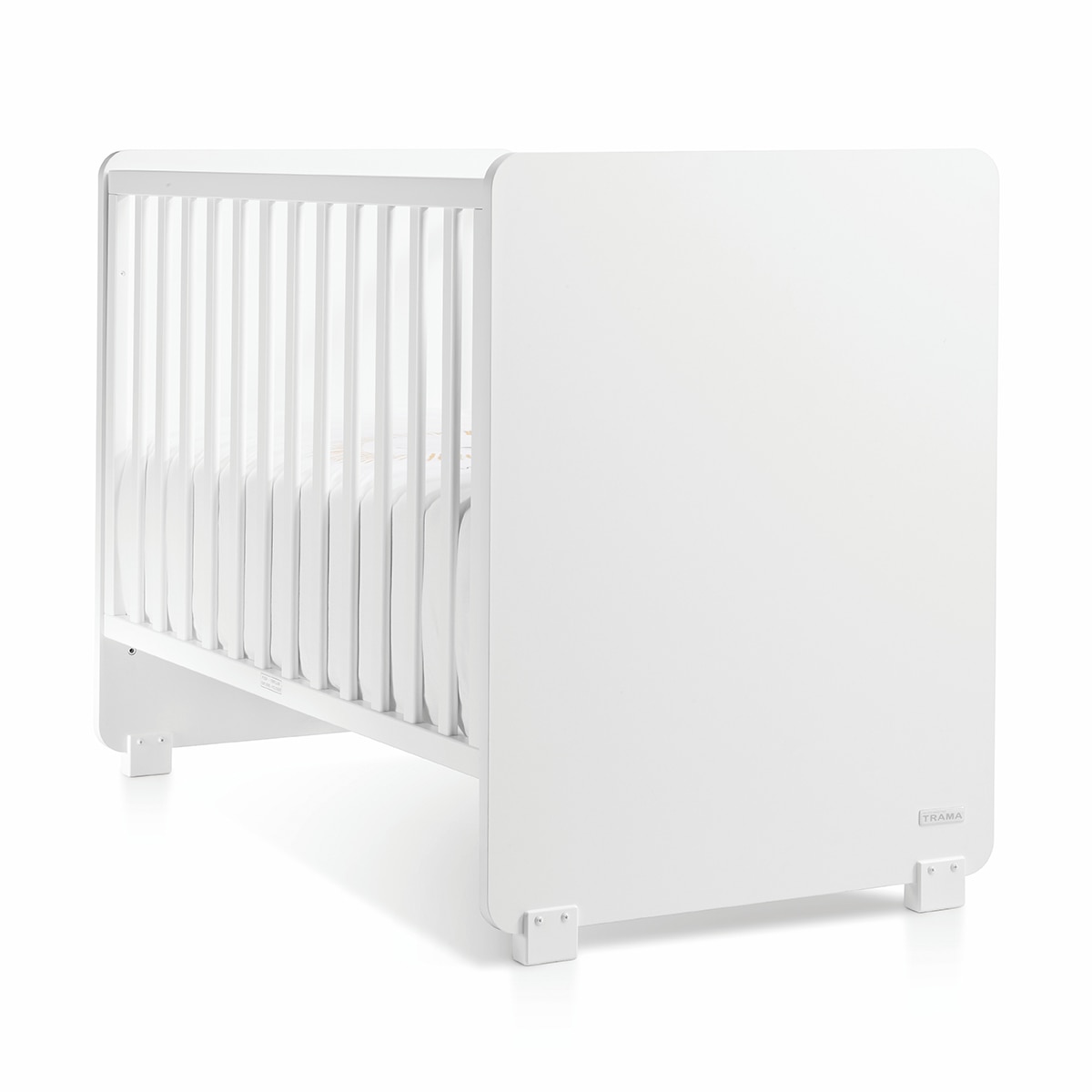 Berço Cama Nona - Branco Mate Branco-1