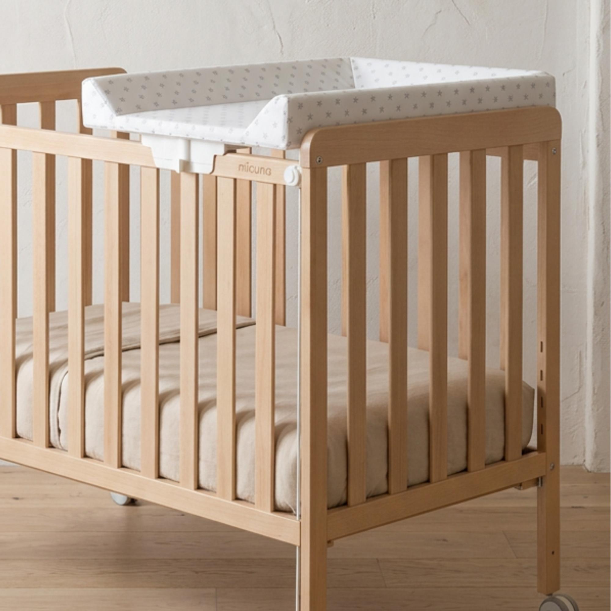 Berço com Opção de Co-sleeping Nordika - 120x60 cm Natural-6